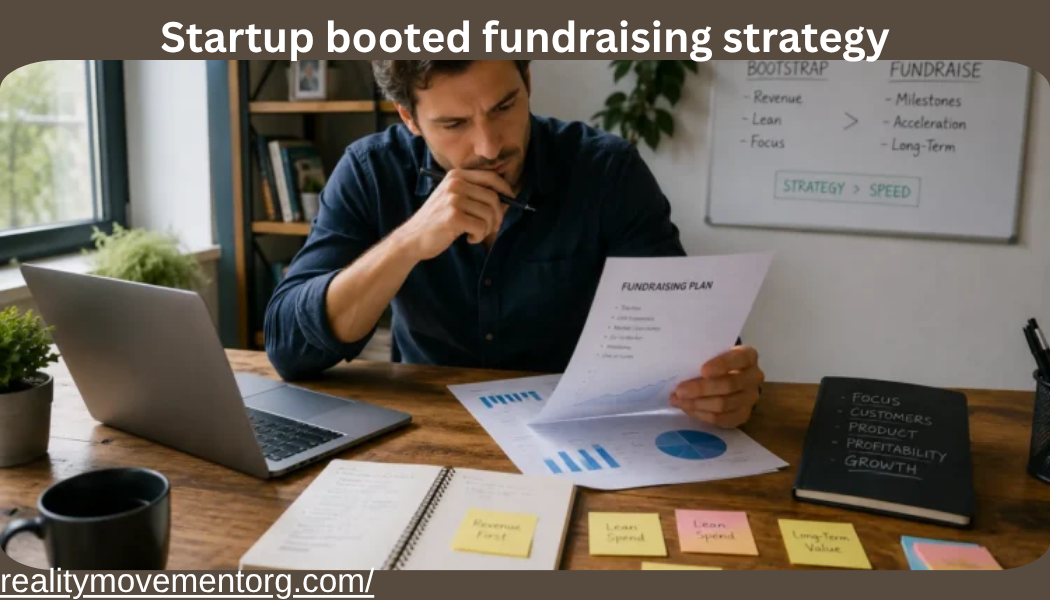startup booted fundraising strategy