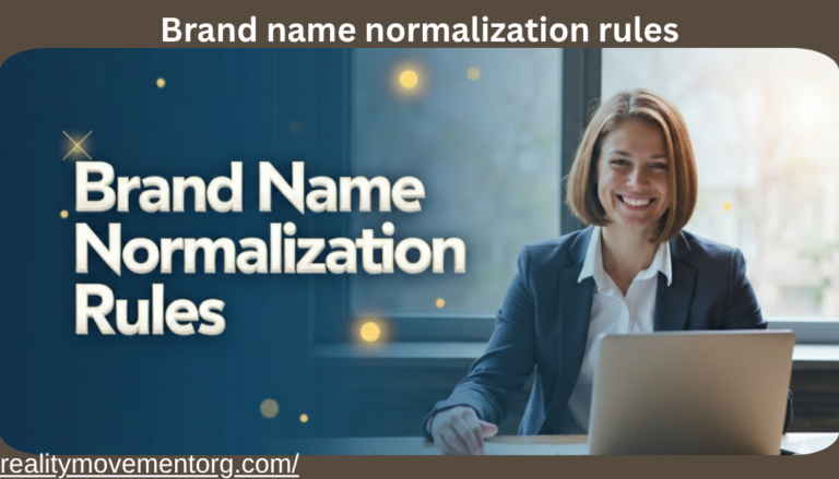 brand name normalization rules
