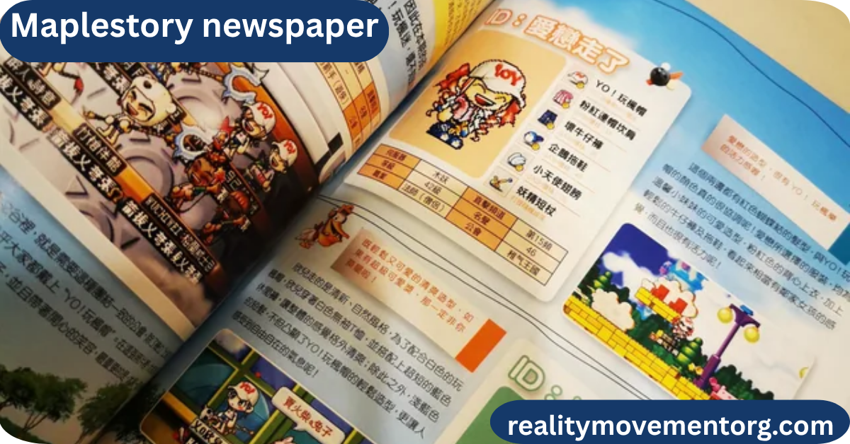 maplestory newspaper